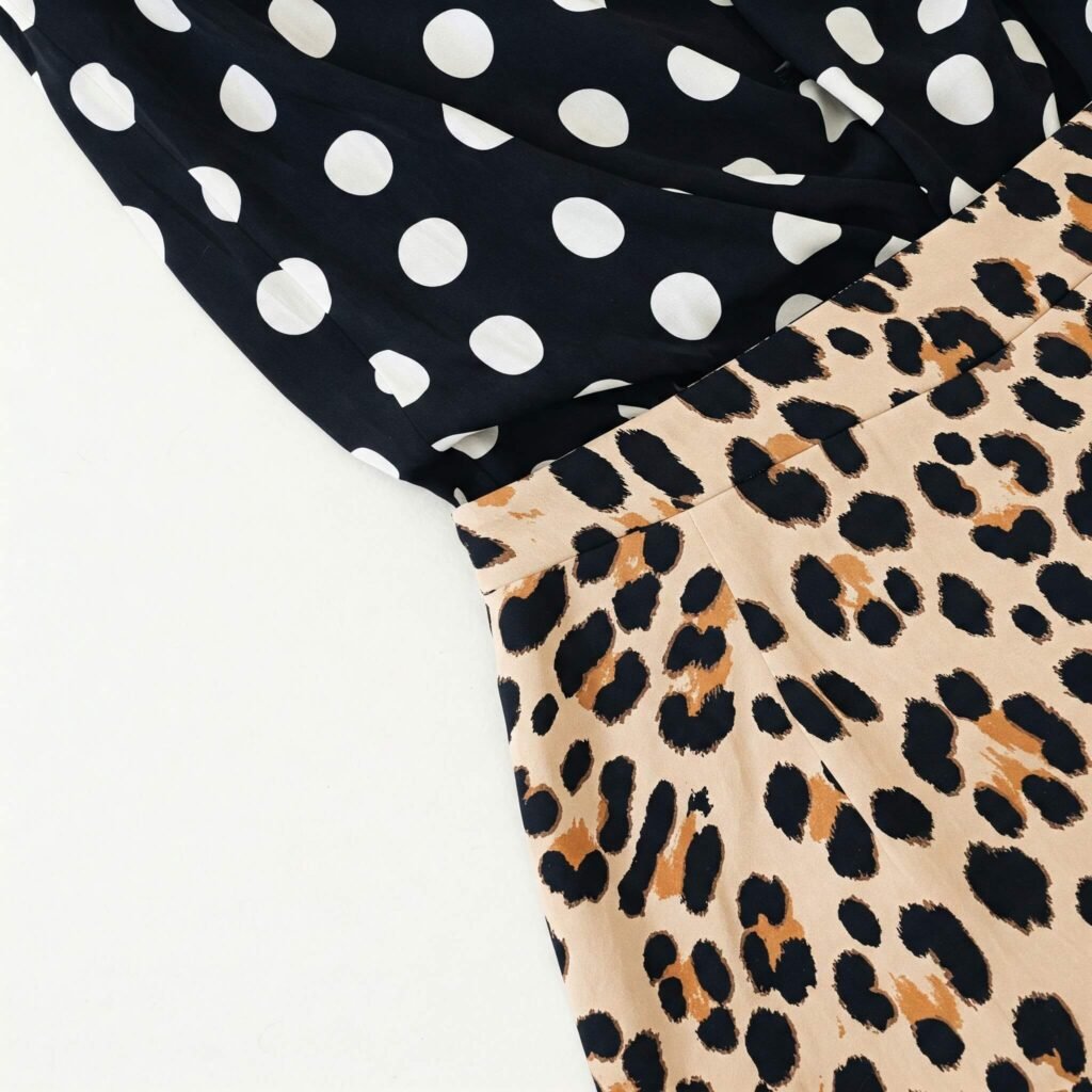 Polka Dot Leopard Print Texture