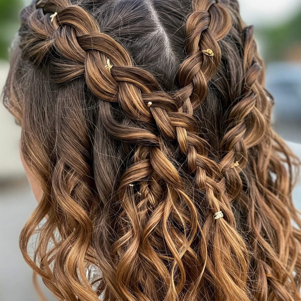 Intricate Boho Knotless Braids