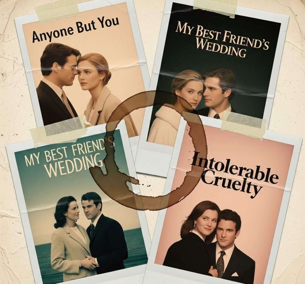 Rom-Com Film Poster Collage: Anyone But You