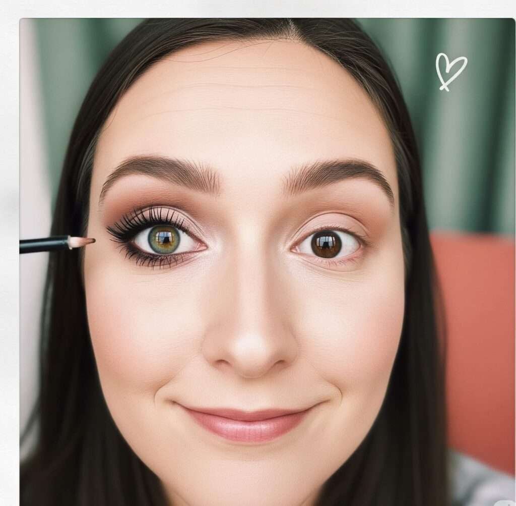 Mid-Makeup Selfie SEO Title