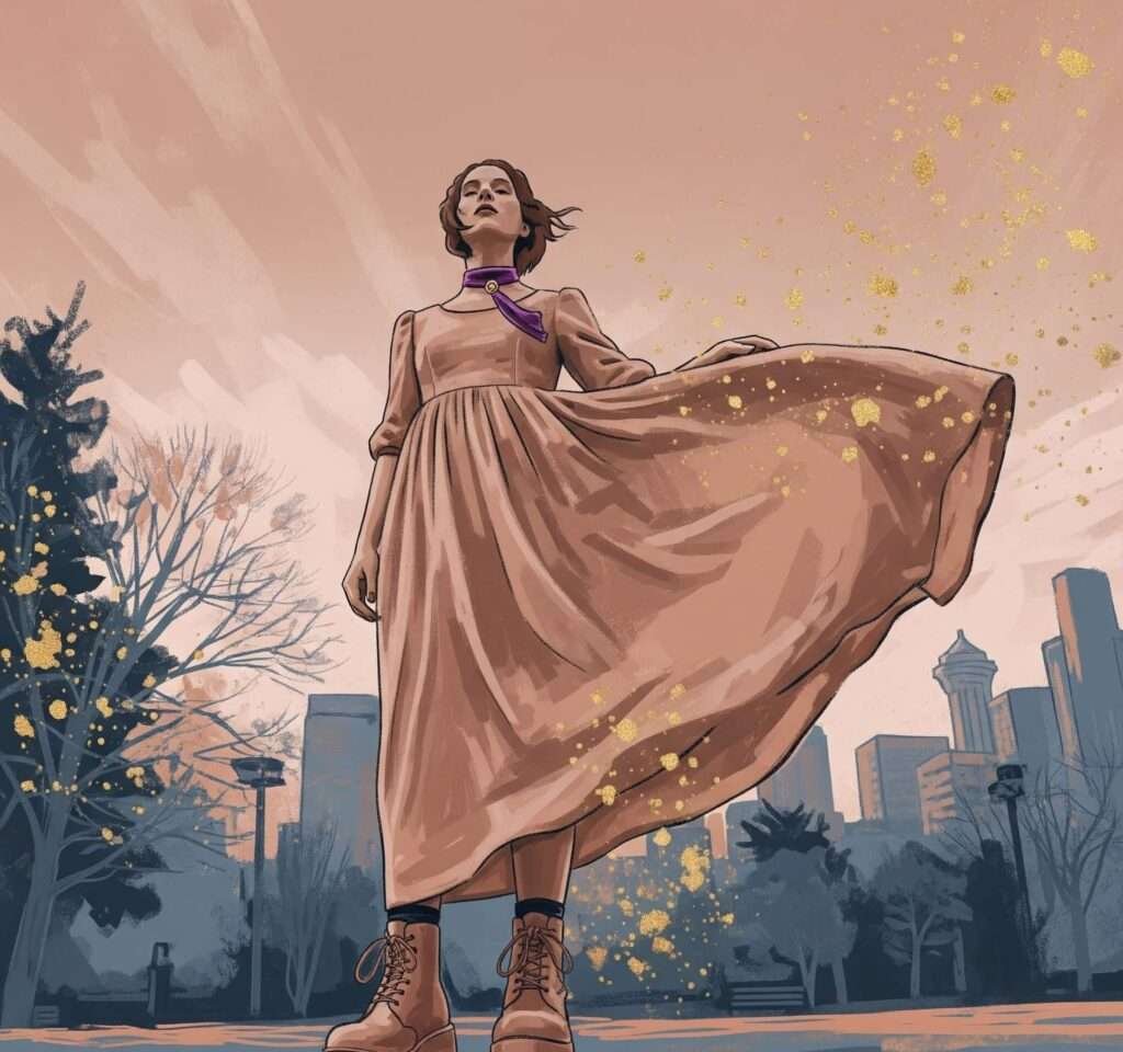 Finally getting Regency core fashion right in this Seattle par