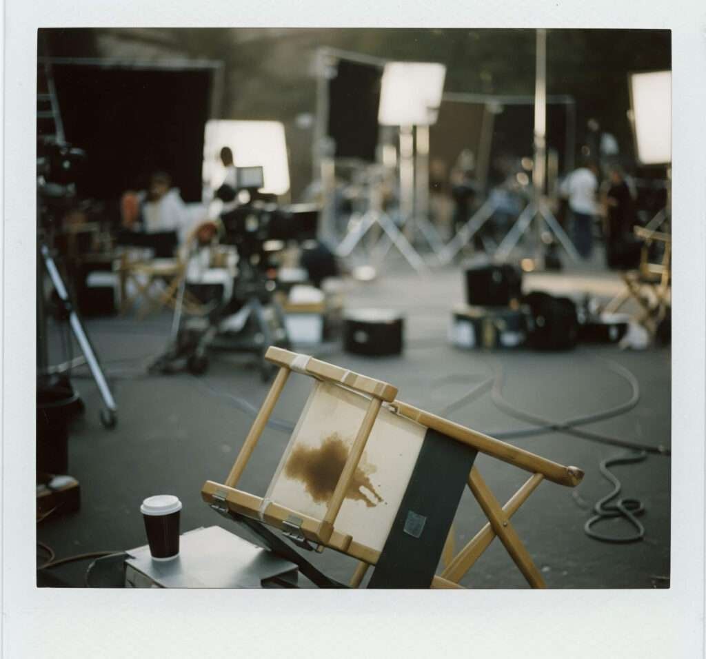 Bittersweet '70s Polaroid of a Chaotic Hollywood Set