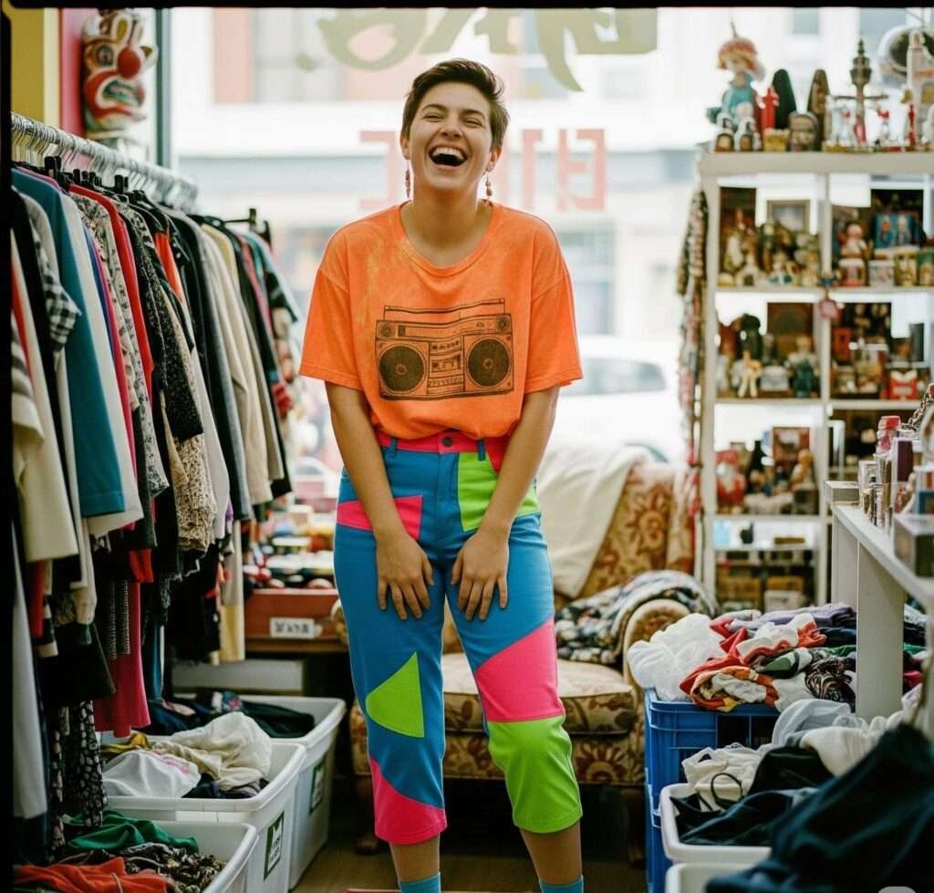 90s Nostalgia: Thrift Store Style with a Retro Vibe