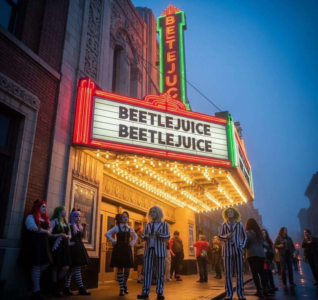 Beetlejuice: 1988 vs. 2024 Character Evolution.