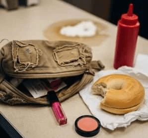 Diner Counter Chaos: Makeup & Bagel