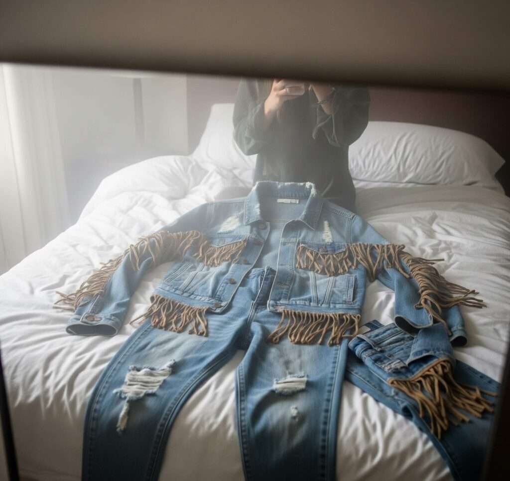 Double Denim Disaster: Beyonce-Inspired Bedroom Fashion