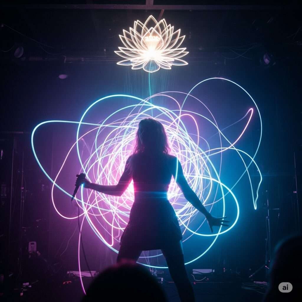 Luci Rain's Mystical Performance