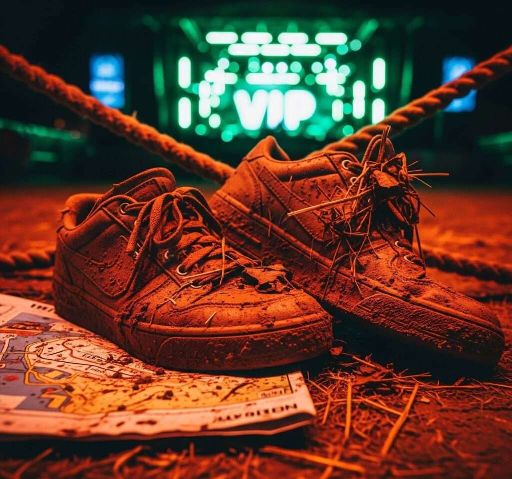 Muddy Sneakers: A VIP Festival Experience
