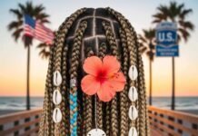 Want Braids That Look Like You Woke Up in Bali? Try These Boho Knotless Styles Bohol knotless braids with seashell beads